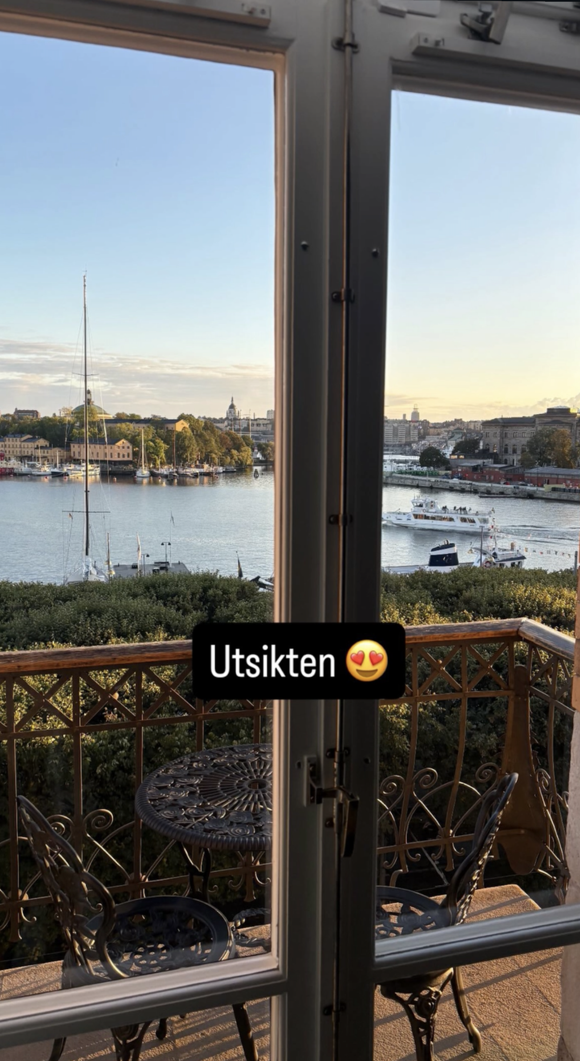 Utsikten vid Strandvägen